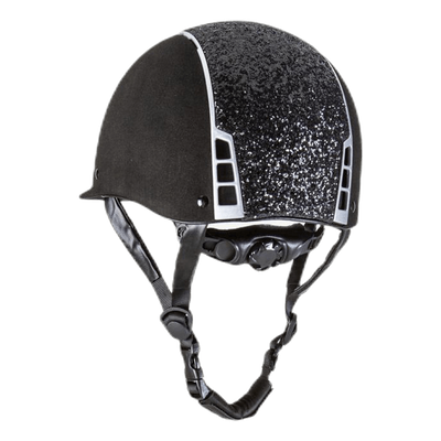 Priority Helmet Suede Glitter Black