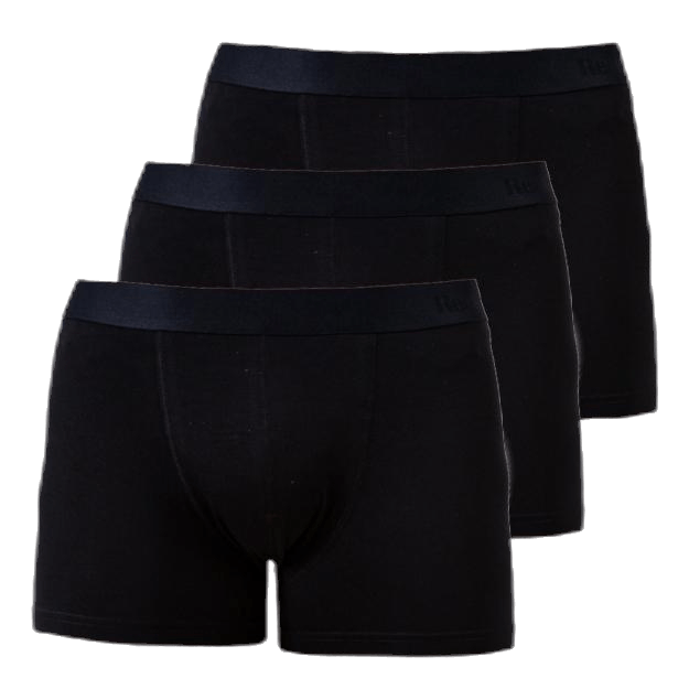 Boxer Trunk Lyocell 3-pack Black