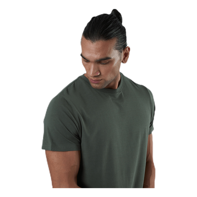 R-neck Bamboo Tee Green