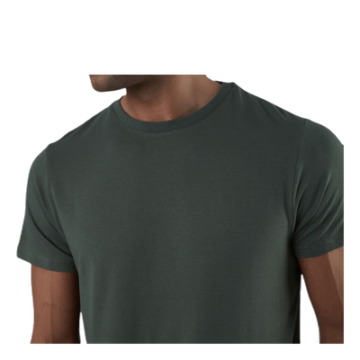 R-neck Bamboo Tee Green