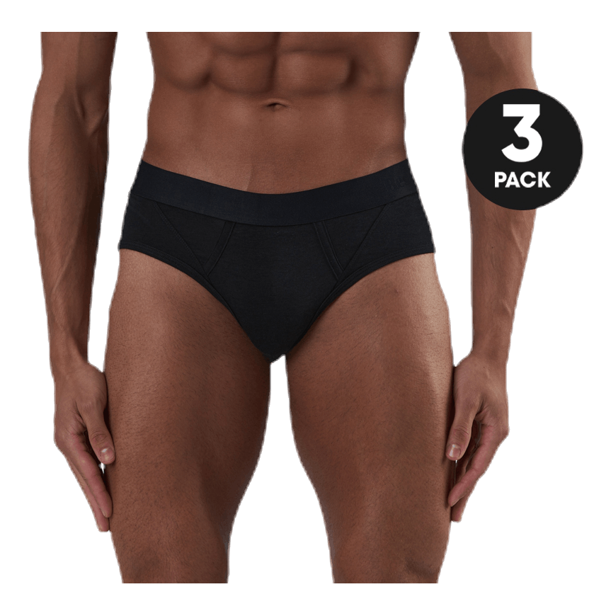 Brief Bamboo 3-Pack Black