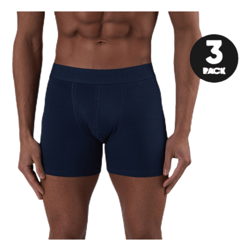 Boxer Organic Cotton 3-pack Blue