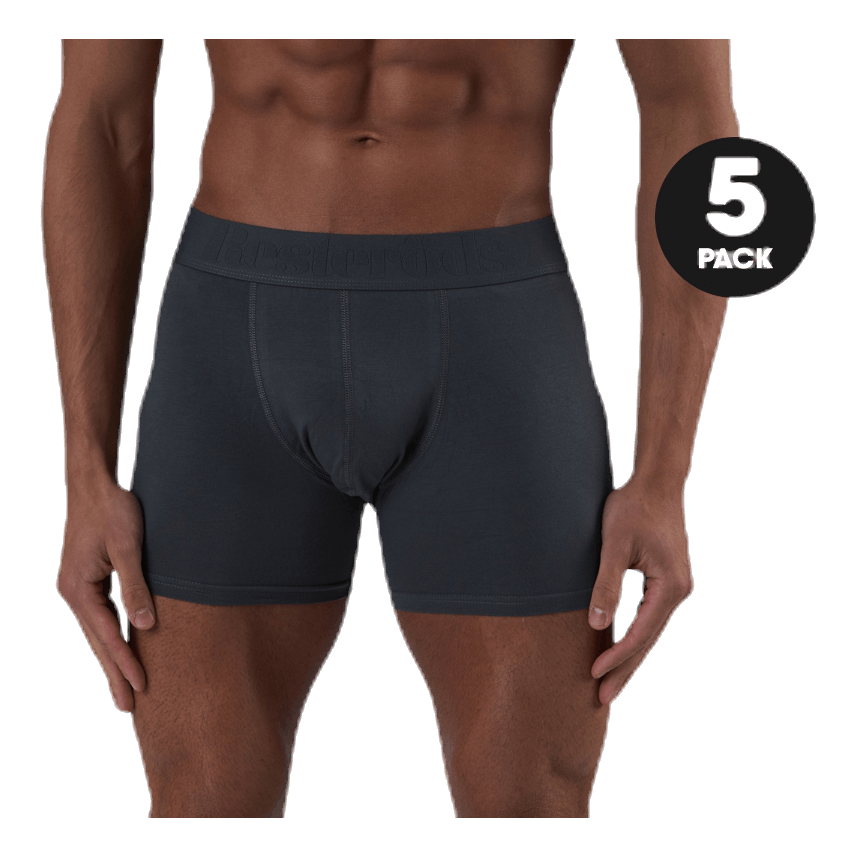 Boxer Organic Cotton 5-pack Grey