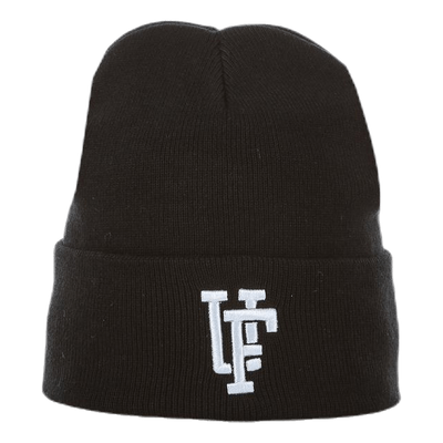 Spinback 2 Fold Beanie Black