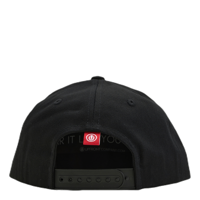 Spinback Youth Snapback Black