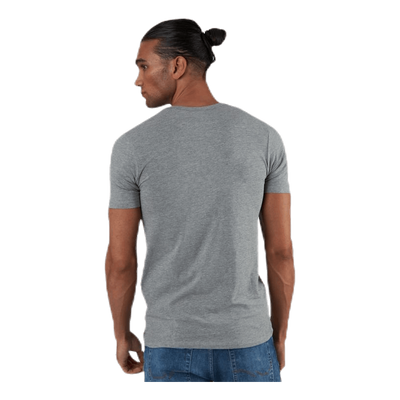 Basic V-Neck Tee S/S Grey