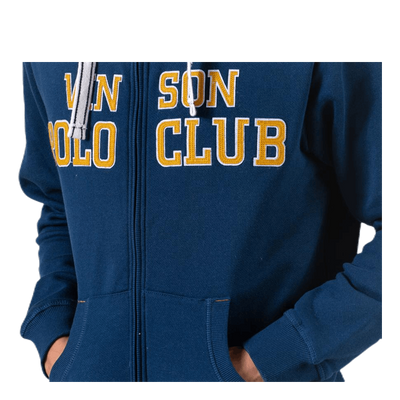 Kent Sweatshirt Zip Blue