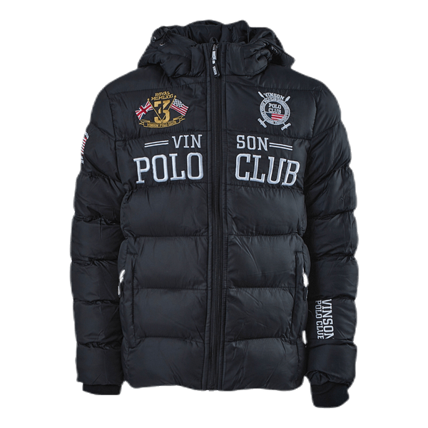 King Jacket Black Vinson Polo Club Runforest