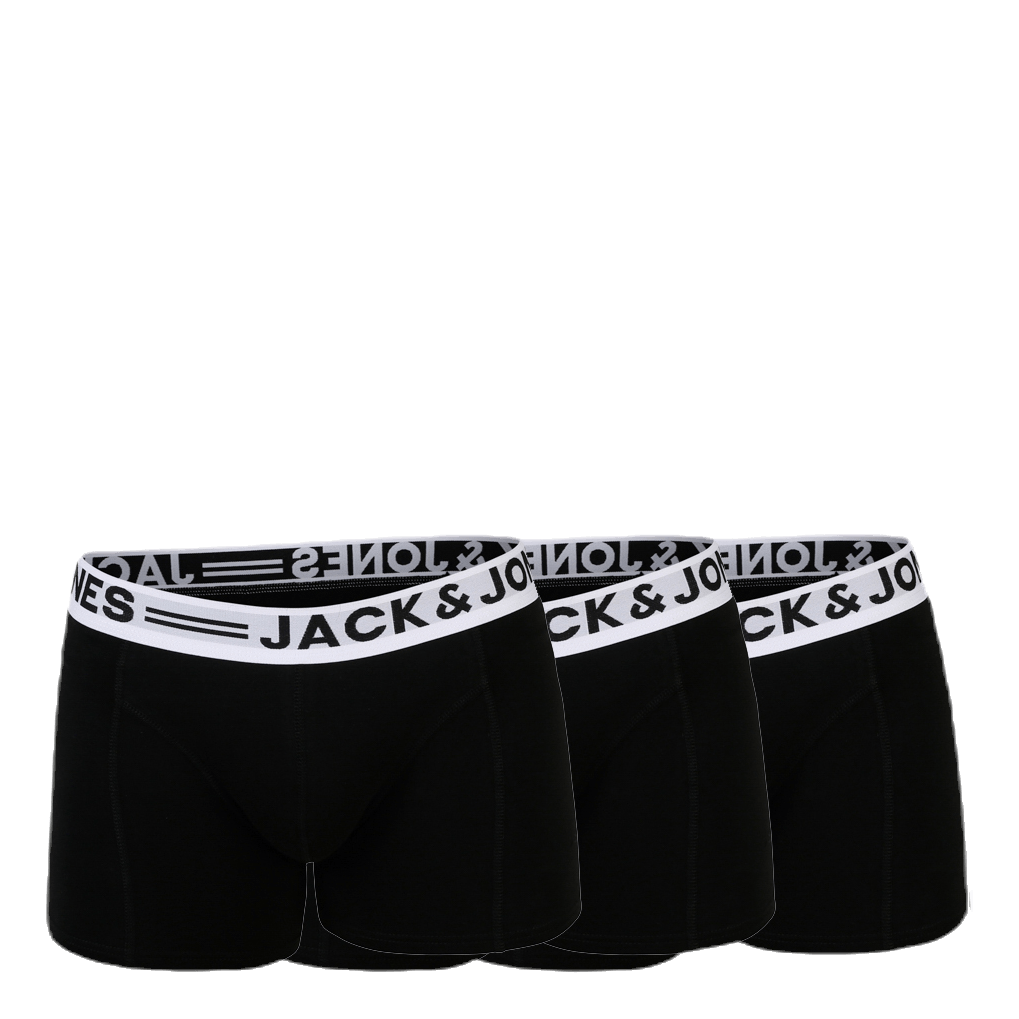 Sense Trunks 3-Pack Black