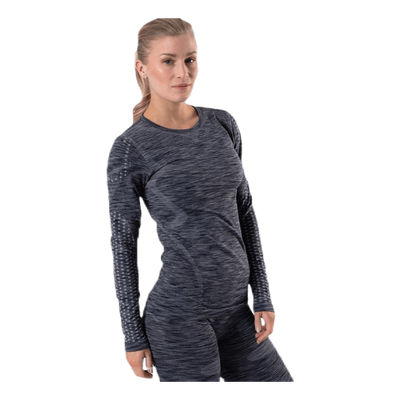 Ascoli Seamless L/S Performance Tee Black