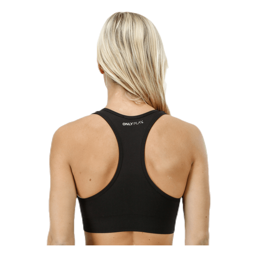 Daisy Seamless Sports Bra Black