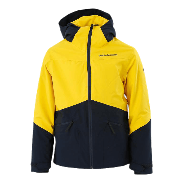 Junior Greyhawk Ski Jacket Blue/Yellow