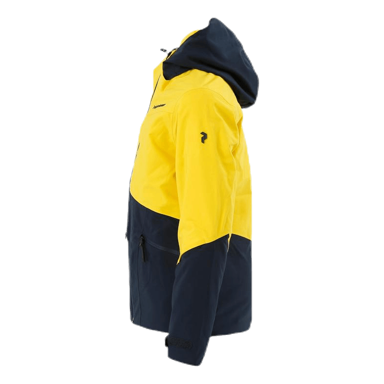 Junior Greyhawk Ski Jacket Blue/Yellow