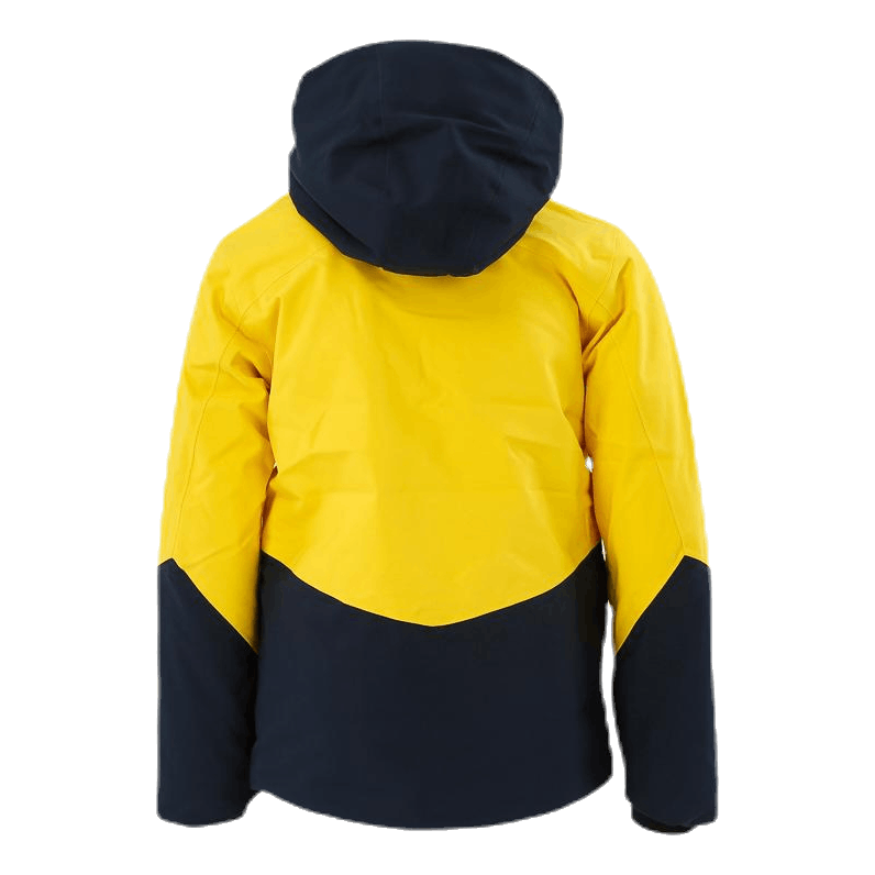 Junior Greyhawk Ski Jacket Blue/Yellow