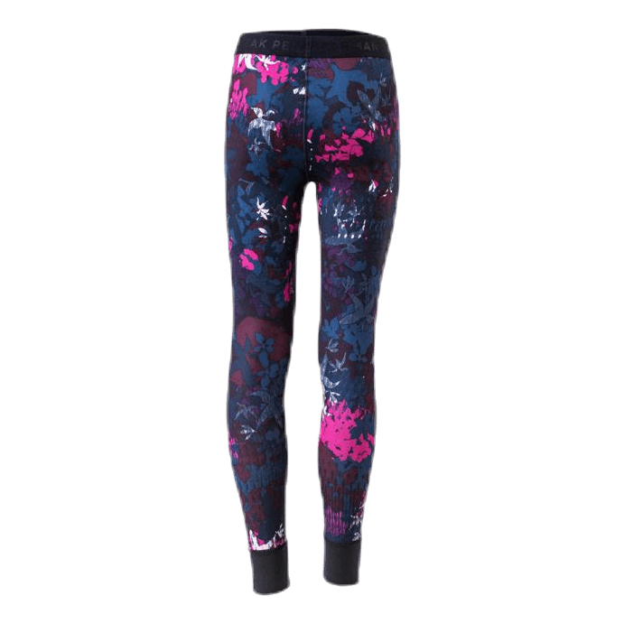 Junior Spirit Printed Long Johns Blue/Pink