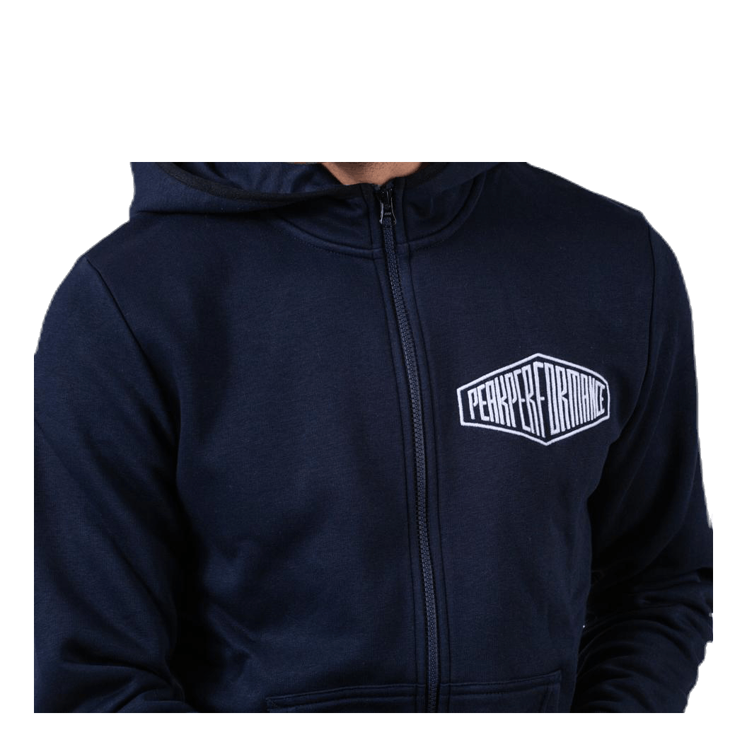 Comfy Zip Hood Blue