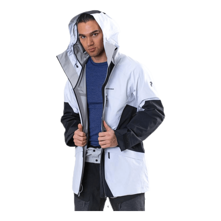 Volcan 3-Layer Jacket White