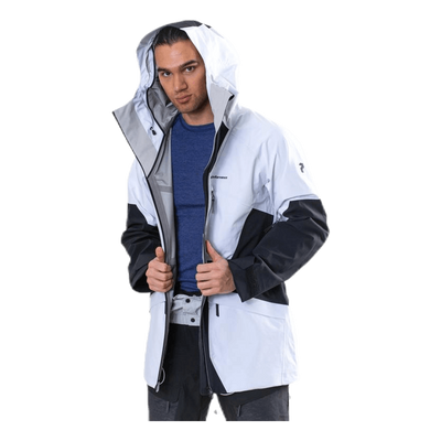 Volcan 3-Layer Jacket White