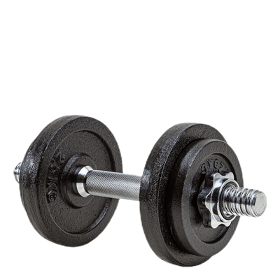 Dumbbell 10 kg set Black