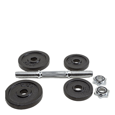 Dumbbell 10 kg set Black