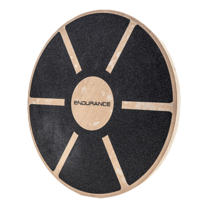 Wooden balance board Ø39,5 cm Black