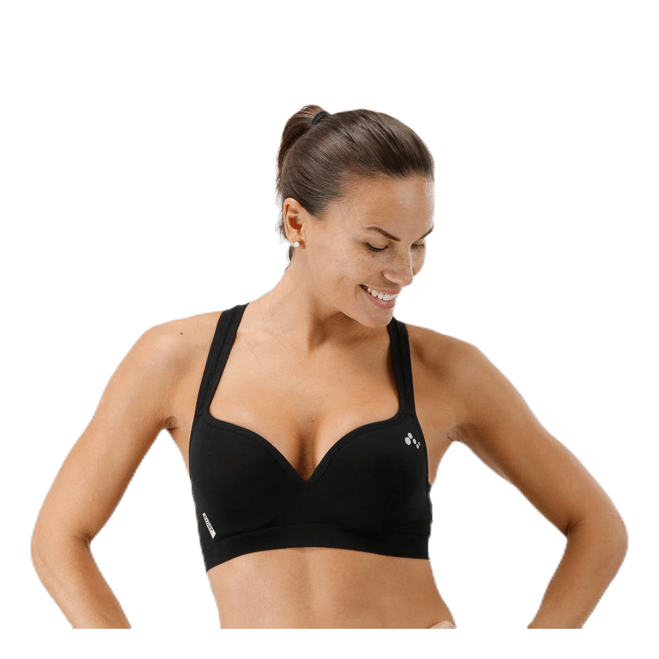 Martine Seamless Sports Bra Black