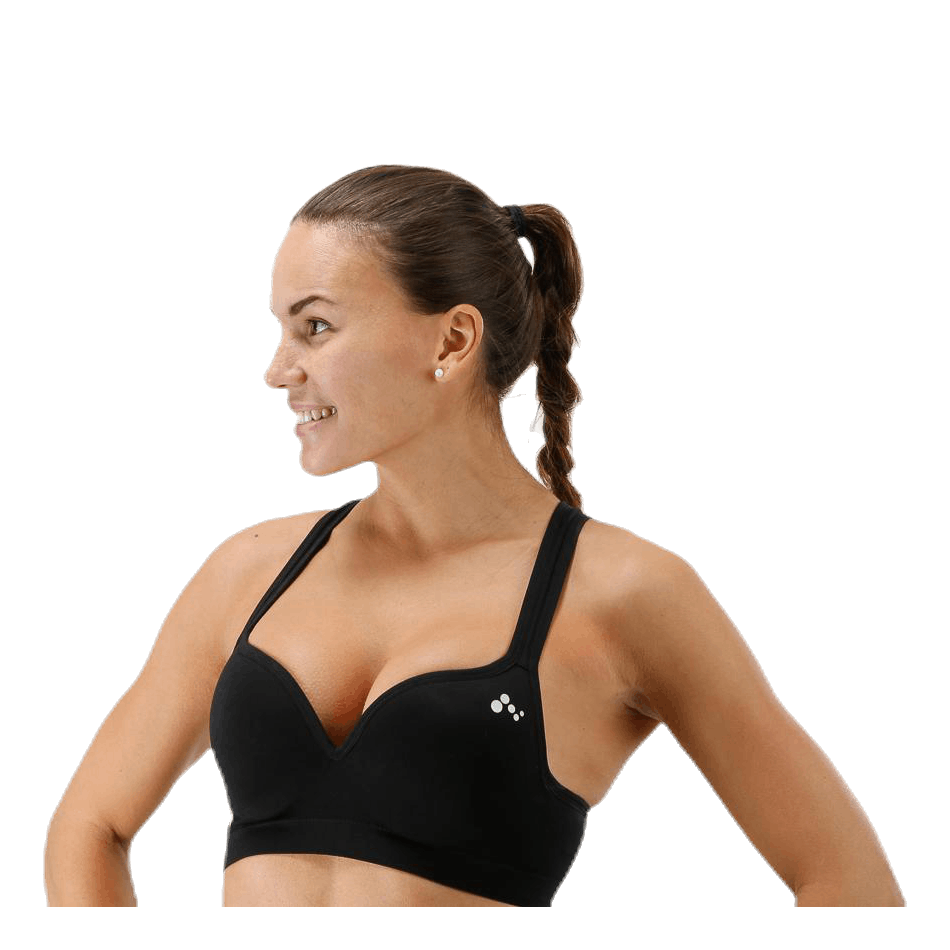 Martine Seamless Sports Bra Black