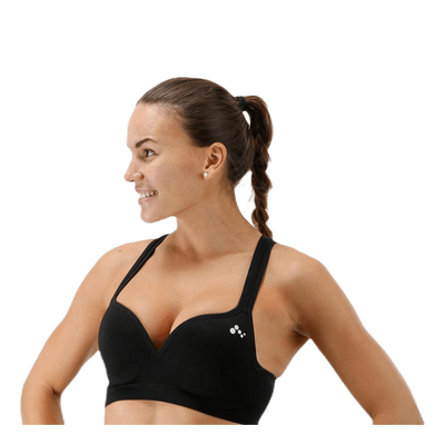 Martine Seamless Sports Bra Black