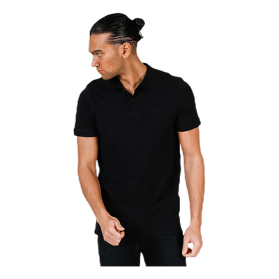 Basic Polo Ss Black