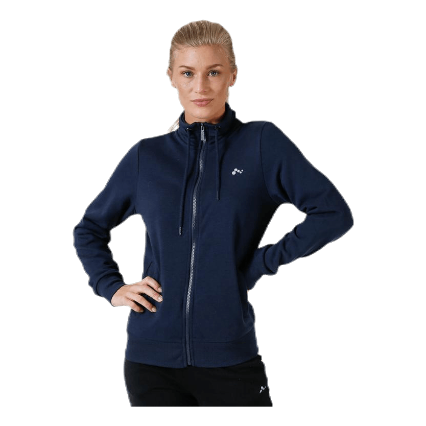 Elina High Neck Sweat Blue