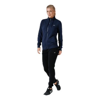 Elina High Neck Sweat Blue