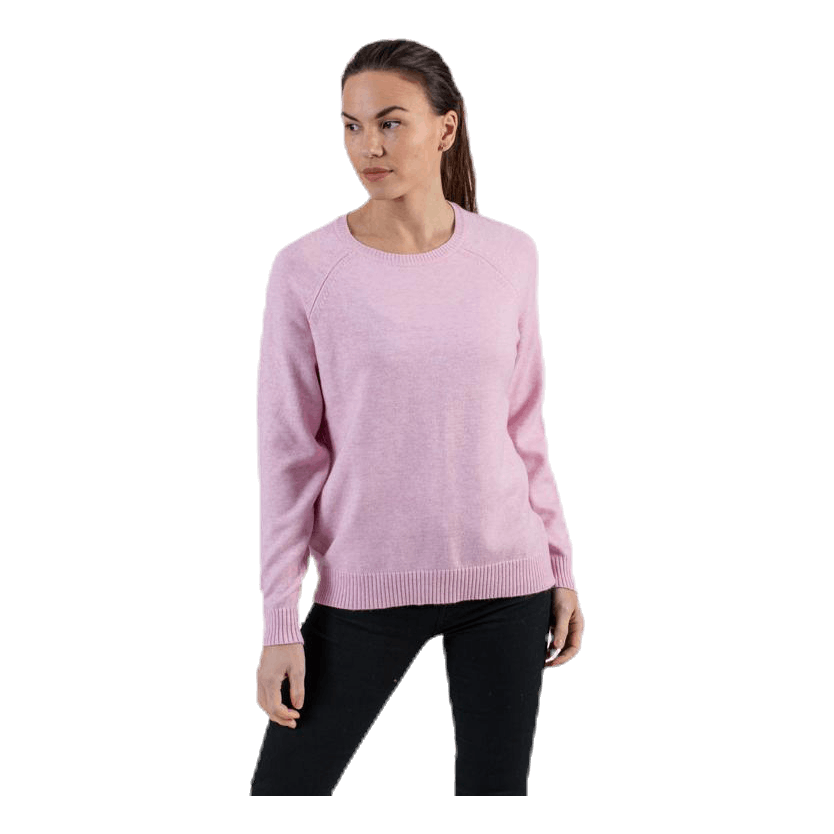 Lesly Kings L/S Pullover Knt Pink