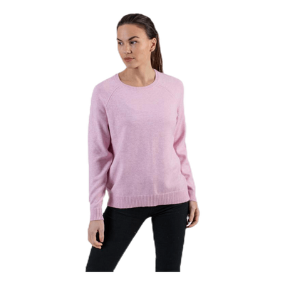 Lesly Kings L/S Pullover Knt Pink