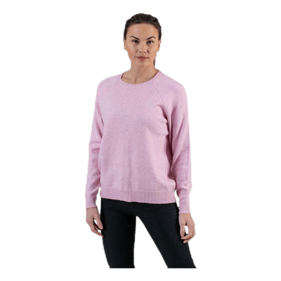 Lesly Kings L/S Pullover Knt Pink