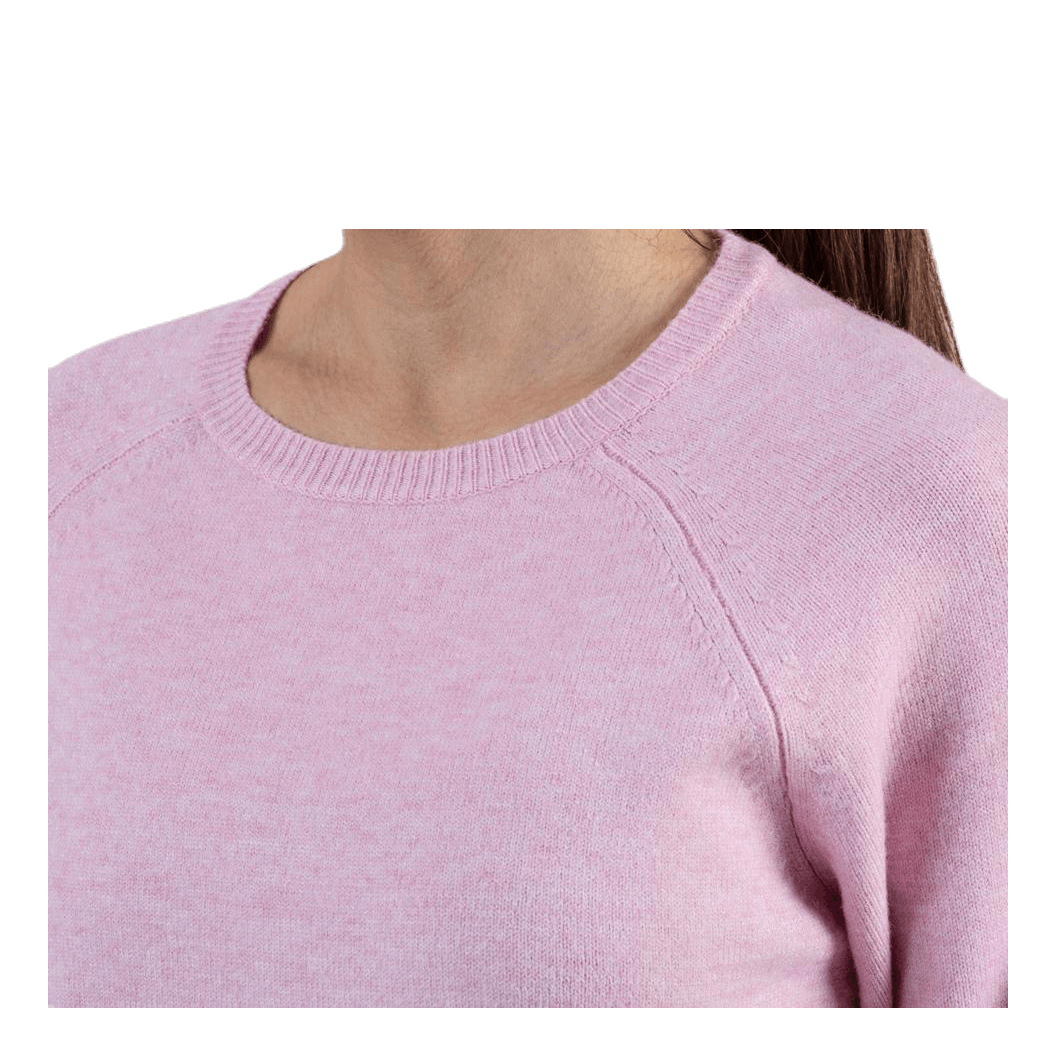 Lesly Kings L/S Pullover Knt Pink