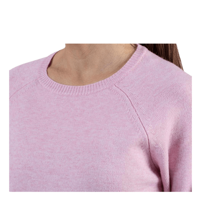 Lesly Kings L/S Pullover Knt Pink