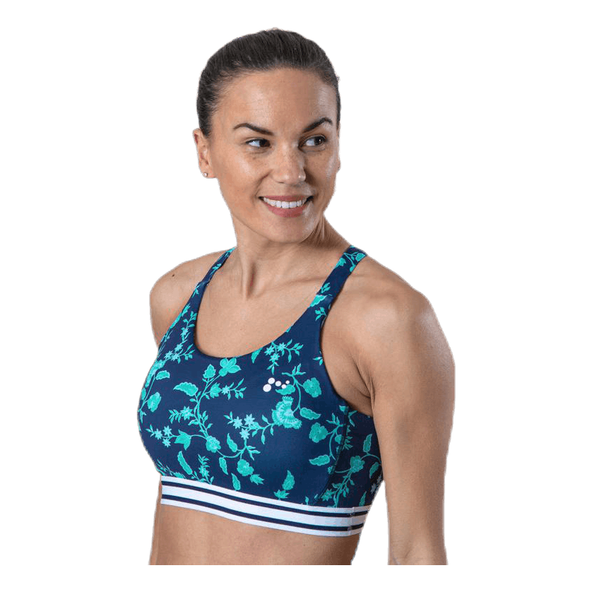 Denish Aop Sports Bra Sp Blue