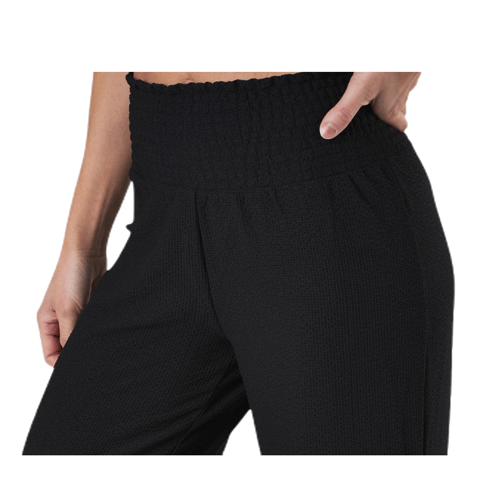 Curli Hw Cropped Pants Black