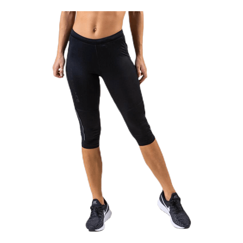 Mahana 3/4 Run Tights XQL Black