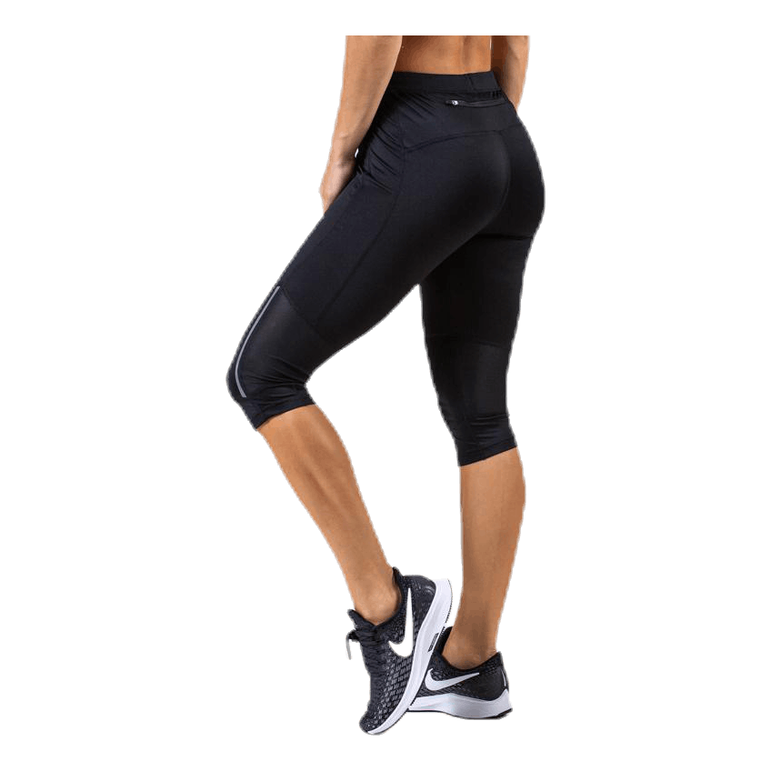 Mahana 3/4 Run Tights XQL Black