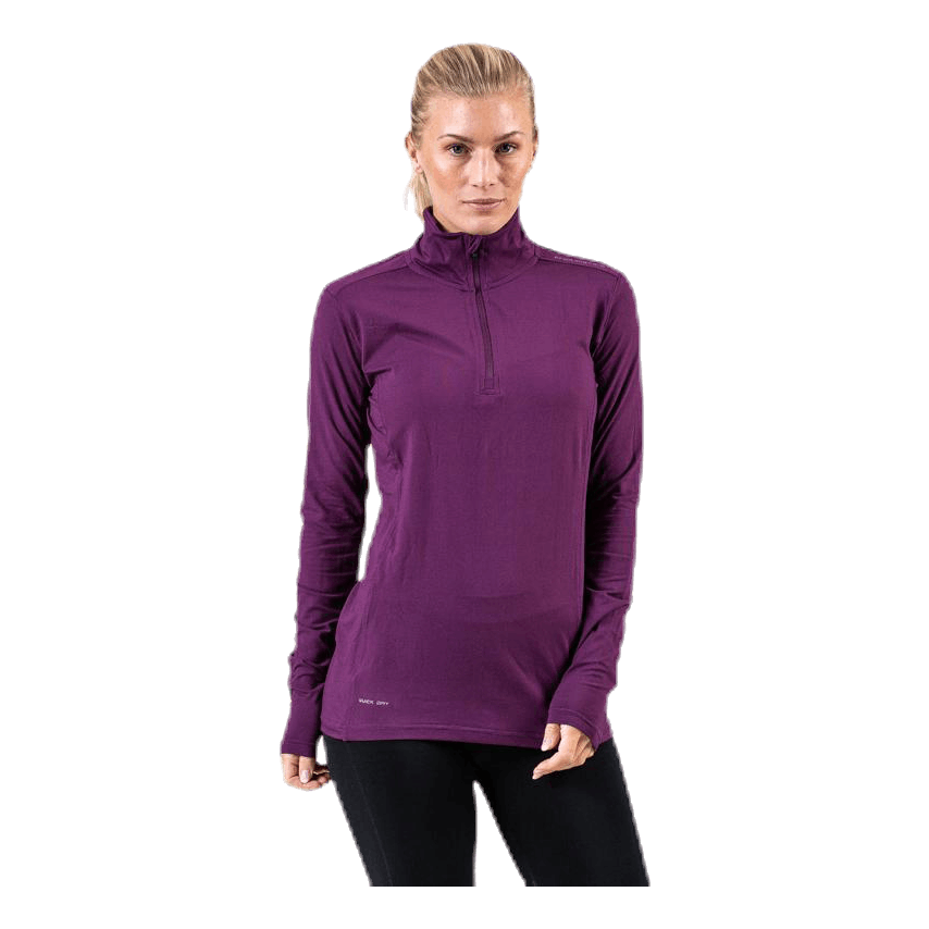 Timika Performance Midlayer Purple