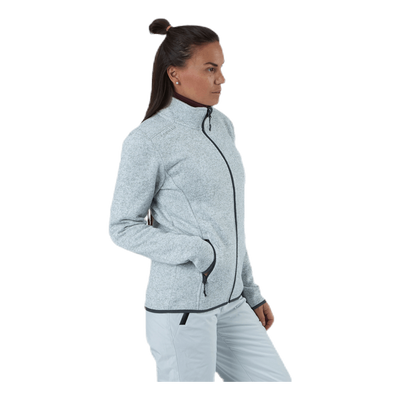 Maleo Melange Fleece Jacket Grey