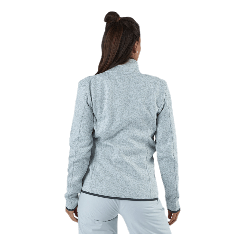 Maleo Melange Fleece Jacket Grey