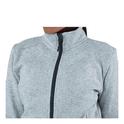 Maleo Melange Fleece Jacket Grey