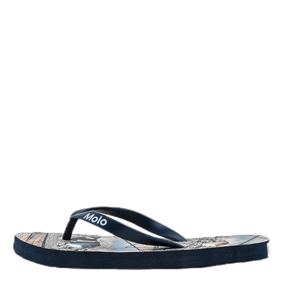 Zeppo Flipflops Grey