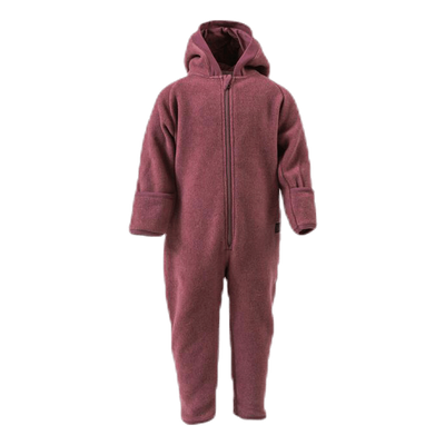 Umeko Fleece Overall Red