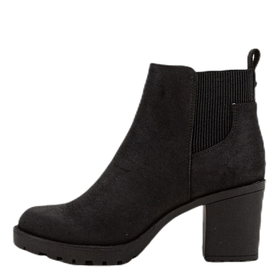 Barbara Heeled Bootie Black