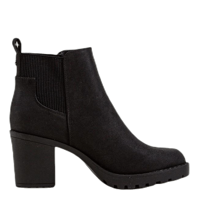 Barbara Heeled Bootie Black