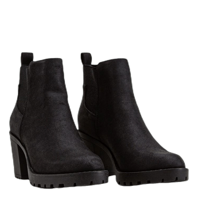 Barbara Heeled Bootie Black