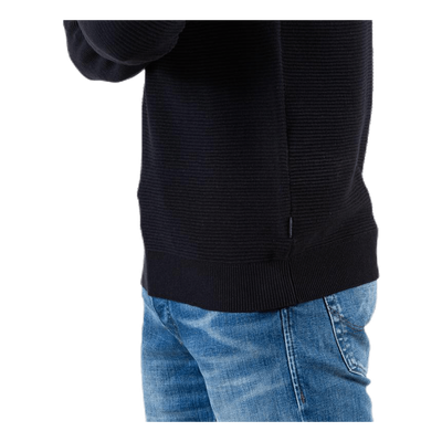 Liam Knit Crew Neck Black